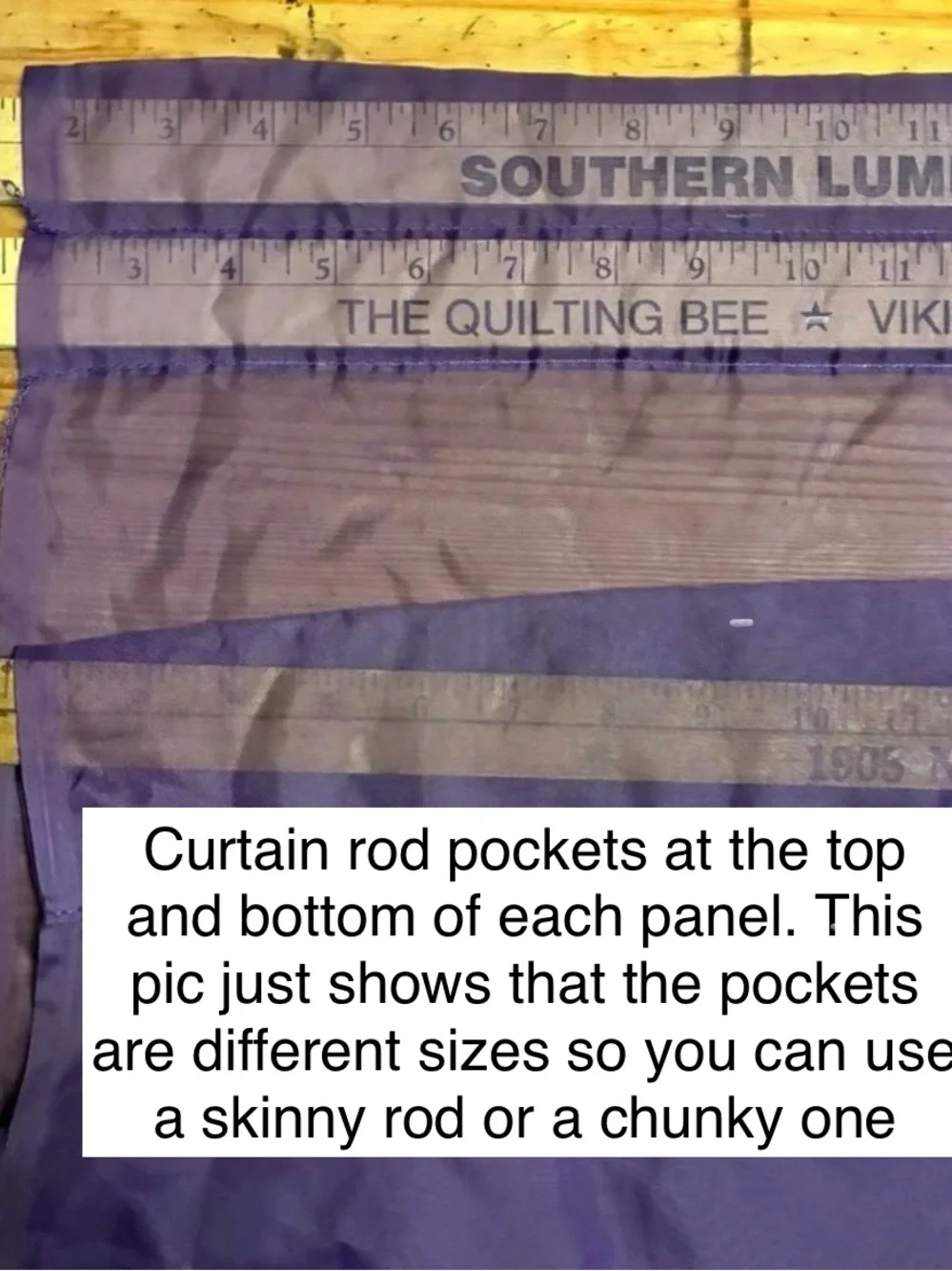 Purple Sheer Curtain Light Window Panels Rod Pockets Amethyst 58